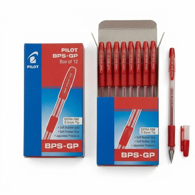 Pilot Ball Pen Bps-Gp 0.5 MM Red